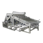 12 Rollers 18 Rollers Stainless steel 304 shrimp washing grading sorting machine